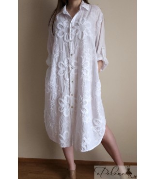 Nauja susagstoma suknelė - tunika su kišenėmis